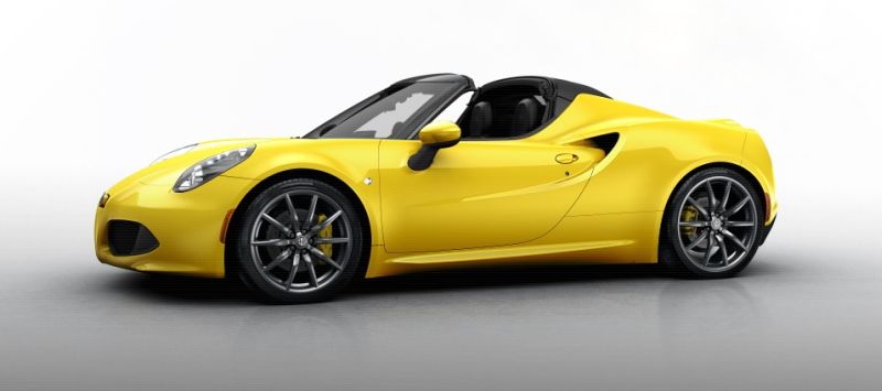 Zdjęcia auta Alfa Romeo 4C Spider 1.8 TBi 16V ALFA TCT