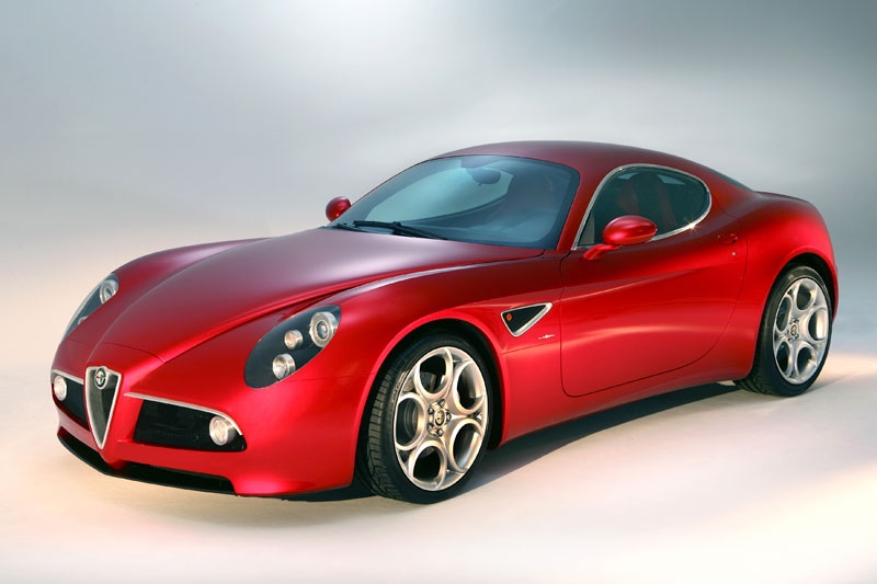 Zdjęcia auta Alfa Romeo 8C 4.7 V8