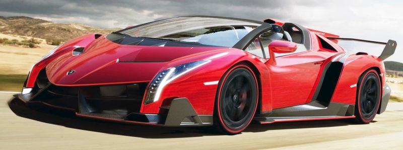 Zdjęcia auta Lamborghini Veneno Spyder 6.5 V12 48V MPI ISR