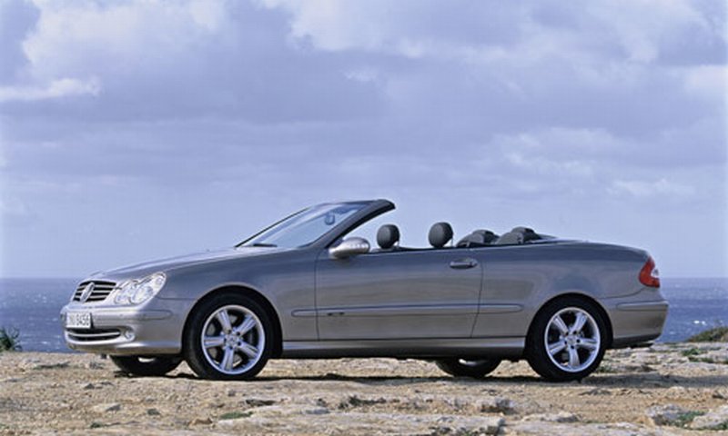 Zdjęcia auta Mercedes-Benz CLK Cabrio (A209) 500