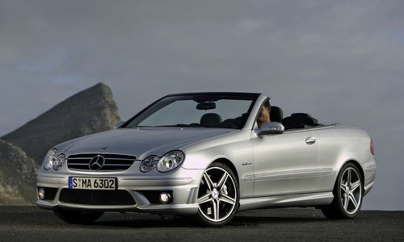 Zdjęcia auta Mercedes-Benz CLK Cabrio (A209) 55 AMG