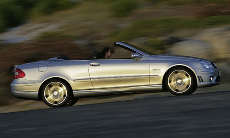 Zdjęcia auta Mercedes-Benz CLK Cabrio (A209) 63 AMG