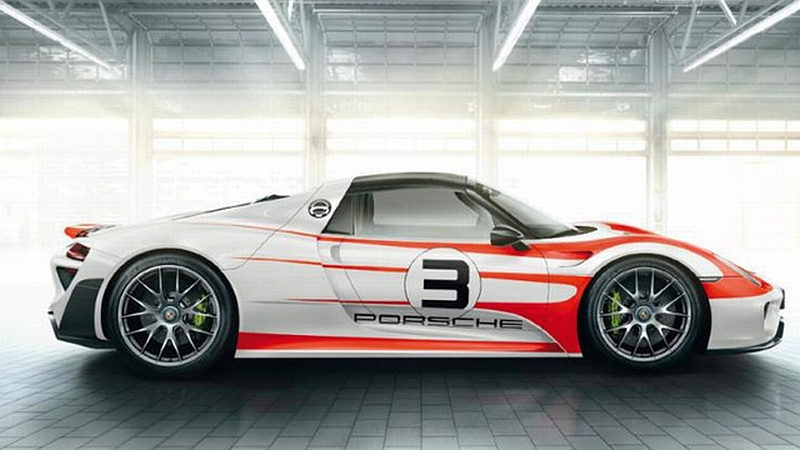 Zdjęcia auta Porsche 918 Spyder Hybrid V8 PDK Pakiet Weissach